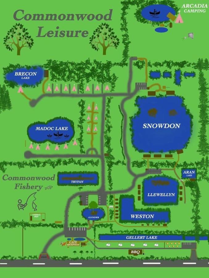 Arcadia Safari Tent In Private 5 Acre Field Wrexham Exteriör bild